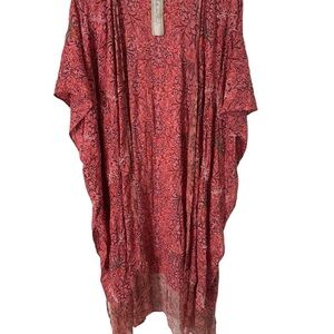 Aratta Silent Journey Pink Floral Kimono made in India